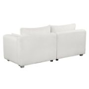 Reception Loveseat,Minimalist 2-3 Seat Couch Easy to Install