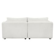 Reception Loveseat,Minimalist 2-3 Seat Couch Easy to Install