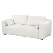 Reception Loveseat,Minimalist 2-3 Seat Couch Easy to Install