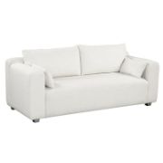 Reception Loveseat,Minimalist 2-3 Seat Couch Easy to Install