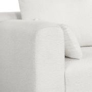 Reception Loveseat,Minimalist 2-3 Seat Couch Easy to Install