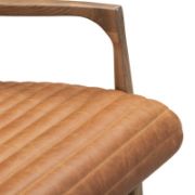 Full-Grain Genuine Italian Leather Armchair