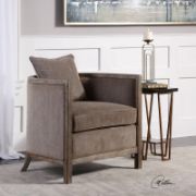 Upholstered Barrel Chair