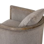 Upholstered Barrel Chair