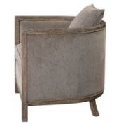 Upholstered Barrel Chair