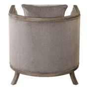 Upholstered Barrel Chair