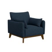 Wide Upholstered Chair