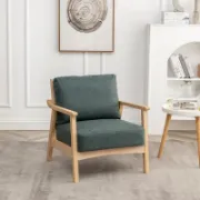 Faux Leather Armchair
