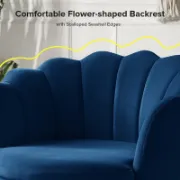 Velvet Barrel Chair