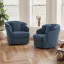 Metal Ring Chairs Mid Century Modern (Set of 2)