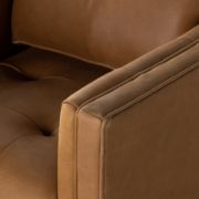 Leather Swivel Armchair