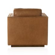 Leather Swivel Armchair
