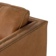Leather Swivel Armchair