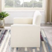 Armchair Upholstered in Premium Fabric
