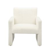 Armchair Upholstered in Premium Fabric