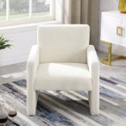 Armchair Upholstered in Premium Fabric