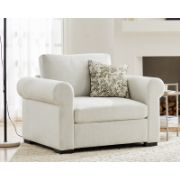 Chair with Round Armrests