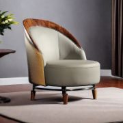 Leather Single Sofa Chair
