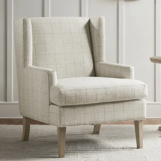 Padded armchair