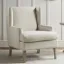 Padded armchair