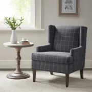 Padded armchair