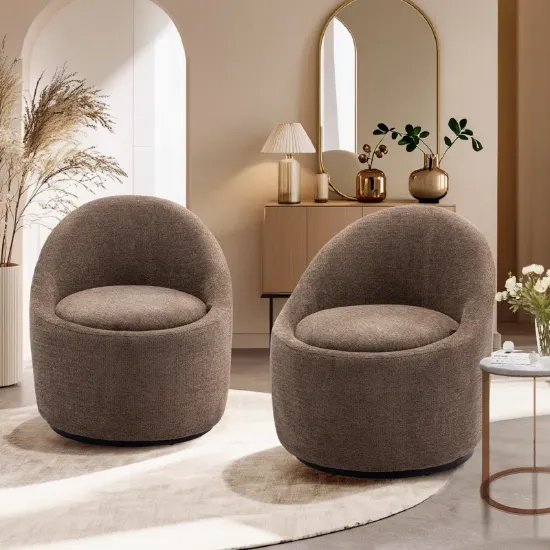 Modern Swivel Chair (Set of 2)