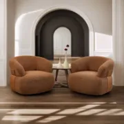 Modern Swivel Chair (Set of 2)