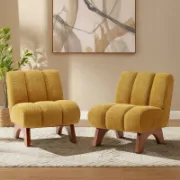 Upholstered Accent Chair (Set of 2)