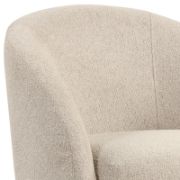 Upholstered Swivel Barrel Chair