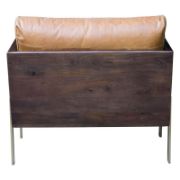 Sunaina Leather Armchair