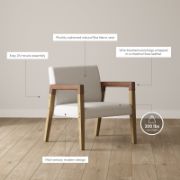 Hudson 2-Piece Upholstered Armchair Set