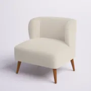 Armands Upholstered Slipper Chair
