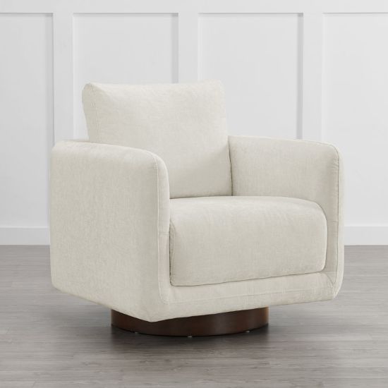 Assiatou  Upholstered Swivel Armchair
