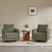 Assiatou  Upholstered Swivel Armchair