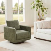 Assiatou  Upholstered Swivel Armchair