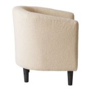 Kabeer Upholstered Bouclé Accent Chair