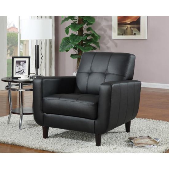 Daenerys Faux Leather Armchair