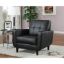 Daenerys Faux Leather Armchair