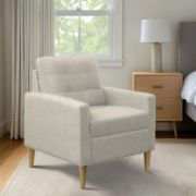 Deici Tufted Back Accent Chair