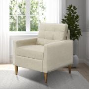Deici Tufted Back Accent Chair