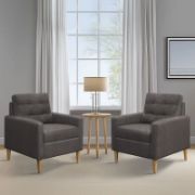 Deici Tufted Back Accent Chair