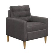 Deici Tufted Back Accent Chair
