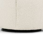 Marlena Boucle Upholstered Swivel Lounge Chair