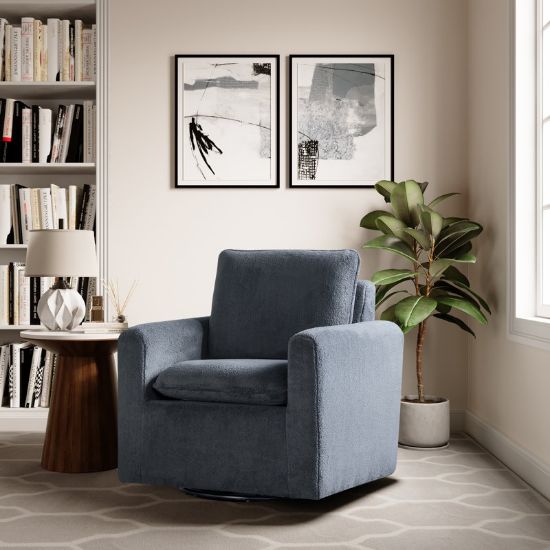 Breelin Upholstered Swivel Armchair