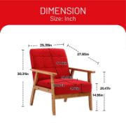 Dilnoza Upholstered Armchair