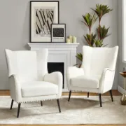 Mira Set + Faux Leather Chairs + liqana