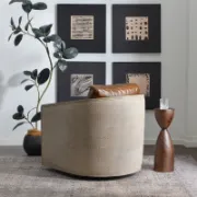 Leather Swivel Chair