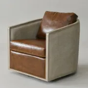 Leather Swivel Chair