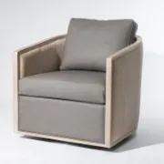 Leather Swivel Chair
