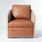 Leather Swivel Chair